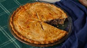 Pork Tourtière - with reheating instructions - Serves 4-6 people -Available for pick up December 23 or 24