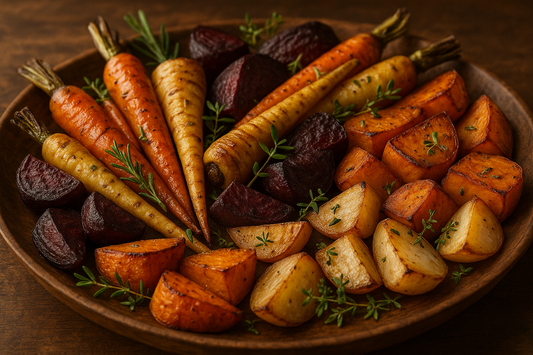 roasted root vegetables
